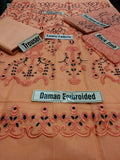 LT-204 Pink Embroidered Organza 2pc
