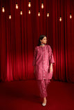 MAROON-JACQUARD-2 PIECE (WS7242P04)
