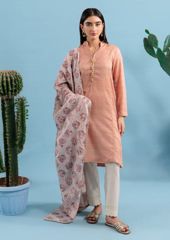 Peach-Cotton-2 Piece (W25SL2046)