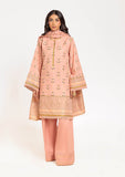 Peach-Jacquard-3 Pc (WUS25J3004)