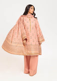 Peach-Jacquard-3 Pc (WUS25J3004)