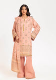 Peach-Jacquard-3 Pc (WUS25J3004)