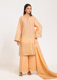 Peach-Jacquard-3 Pc (WUS25J3017)
