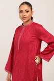 RED-JACQUARD-1 PIECE (PWS7241P03)