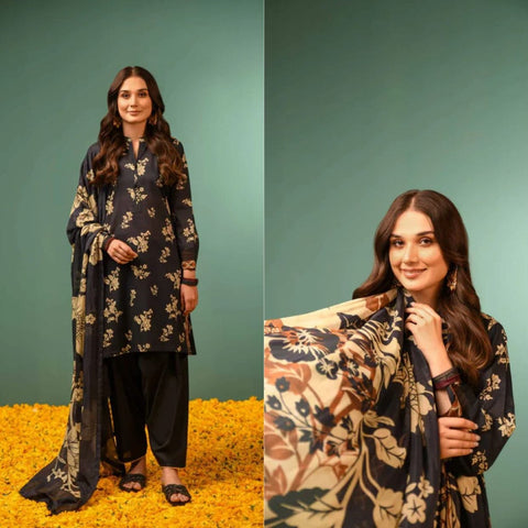 Sapphire MQ-29 Dhanak Embroidered 3pc wt